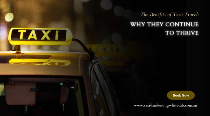 Reasons Behind the Popularity of Taxi Service